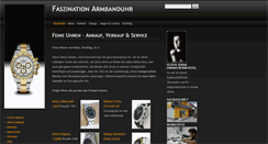 Desktop Screenshot of feine-uhren.at