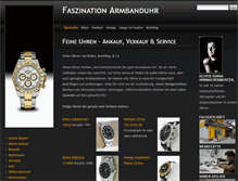 Tablet Screenshot of feine-uhren.at